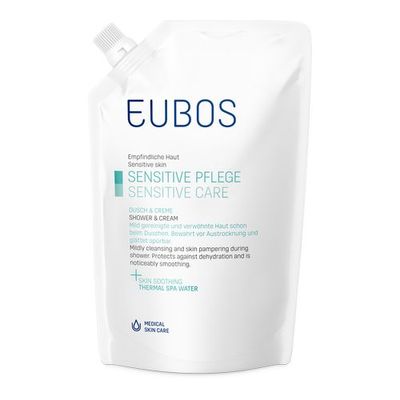 EUBOS SENSITIVE PFLEGE Dusch & Creme Nachfüllbeutel