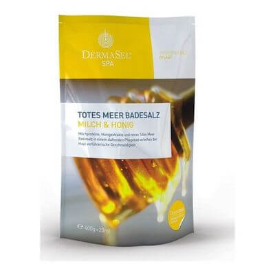 DERMASEL Totes Meer Badesalz+Milch&Honig SPA