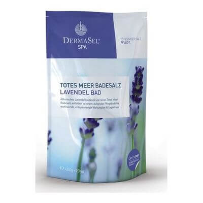 DERMASEL Totes Meer Badesalz+Lavendel SPA