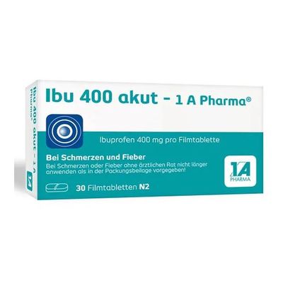 IBU 400 akut 1A Pharma Filmtabletten