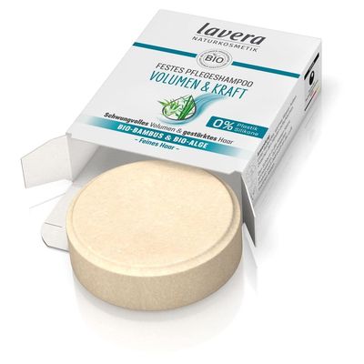 LAVERA festes Pflegeshampoo Volumen & Kraft