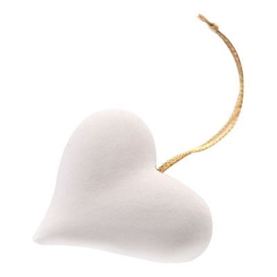 Primavera Duftstein Herz weiss