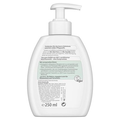 LAVERA basis sensitiv Pflegeseife mild Bio Aloe+Kamille