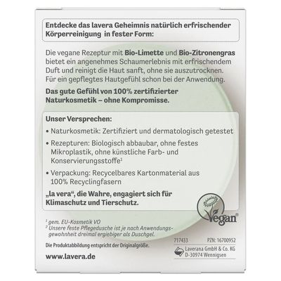 LAVERA feste Pflegedusche Happy Freshness