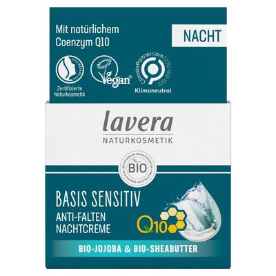 LAVERA basis sensitiv Nachtcreme Q10