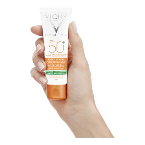 VICHY CAPITAL Soleil mattierende Sonnenpflege Creme LSF 50+